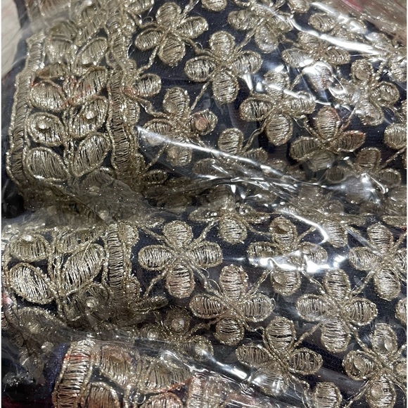 Dark Navy Blue & Silver Anita Dongre Inspired Lehenga - Brand New - Picture 1 of 1